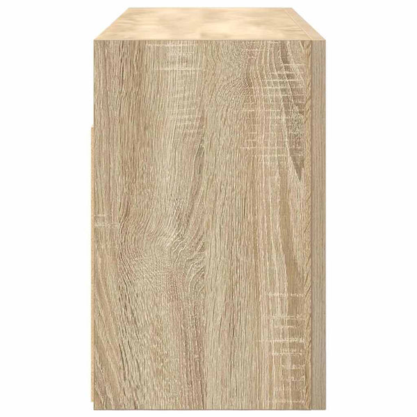 Bad-Wandschrank Sonoma-Eiche 80x40 cm