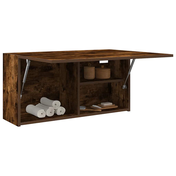 Bad-Wandschrank Räuchereiche 80 cm