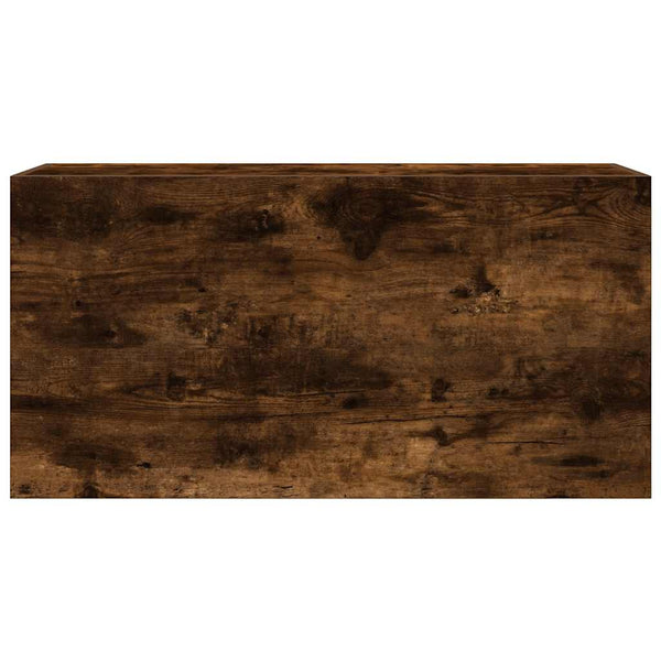 Bad-Wandschrank Räuchereiche 80 cm