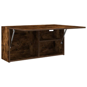 Bad-Wandschrank Räuchereiche 80 cm