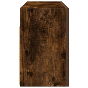 Bad-Wandschrank Räuchereiche 80 cm