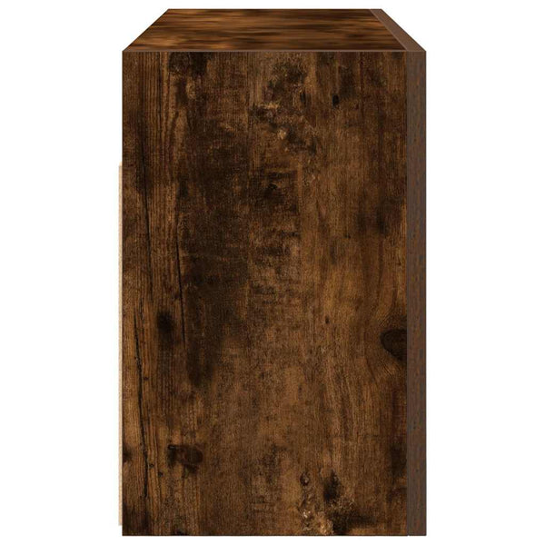 Bad-Wandschrank Räuchereiche 80 cm