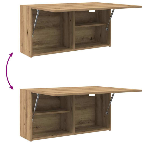 Bad-Wandschrank Artisan-Eiche 80x40 cm