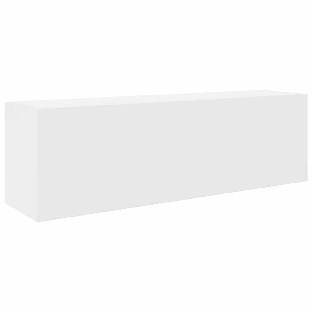 Weißer Bad-Wandschrank 100x25x30 cm