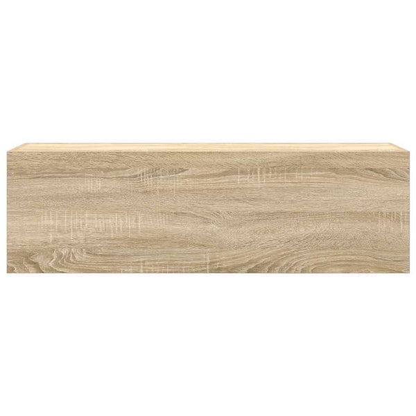 Bad-Wandschrank Sonoma-Eiche 100 cm