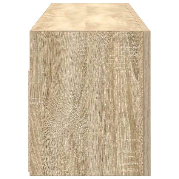 Bad-Wandschrank Sonoma-Eiche 100 cm
