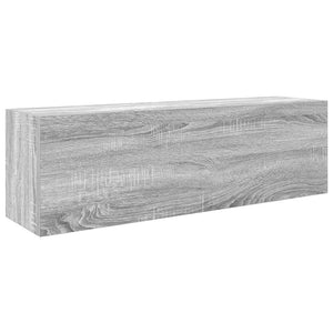 Bad-Wandschrank Grau Sonoma 100 cm