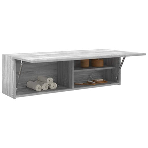 Bad-Wandschrank Grau Sonoma 100 cm