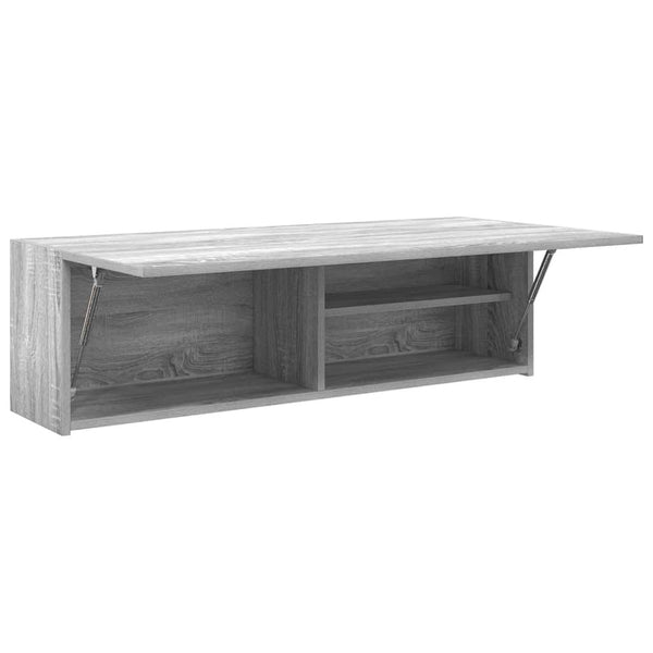 Bad-Wandschrank Grau Sonoma 100 cm