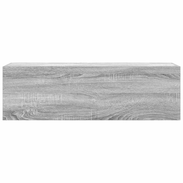 Bad-Wandschrank Grau Sonoma 100 cm