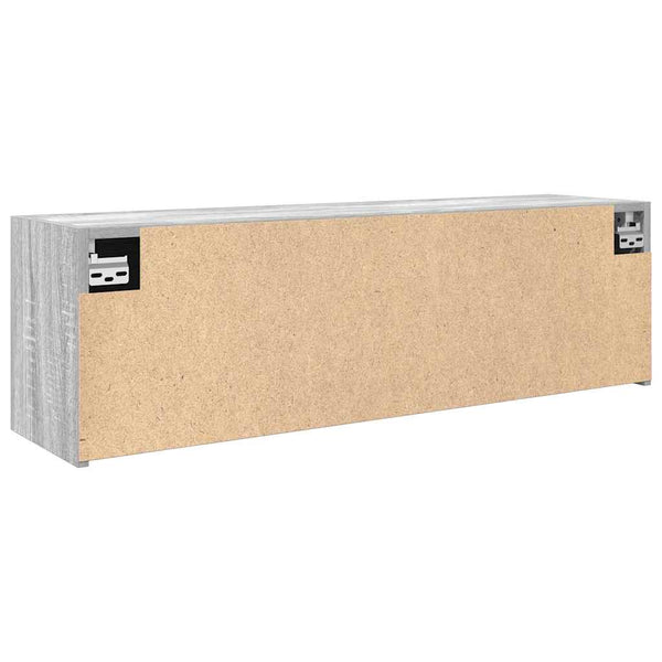 Bad-Wandschrank Grau Sonoma 100 cm