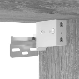 Bad-Wandschrank Grau Sonoma 100 cm