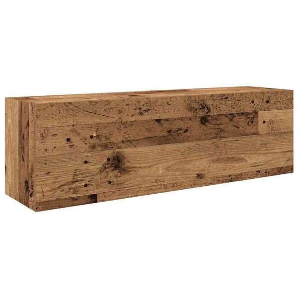 Bad-Wandschrank Altholz-Optik 100 cm
