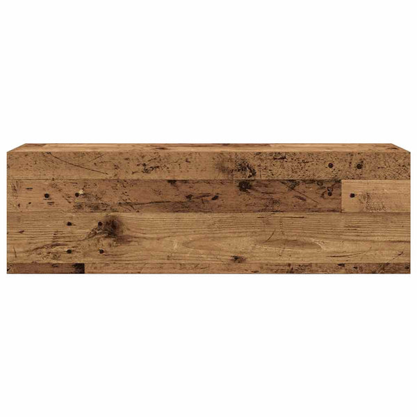 Bad-Wandschrank Altholz-Optik 100 cm