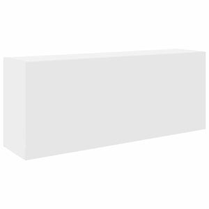 Weißer Bad-Wandschrank 100x25x40 cm