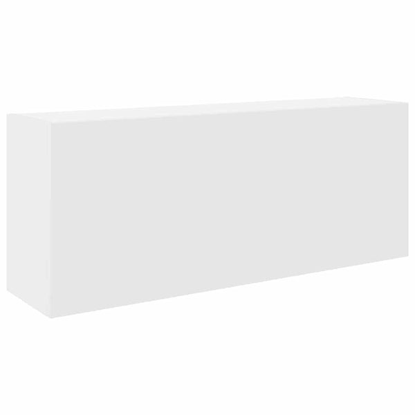 Weißer Bad-Wandschrank 100x25x40 cm