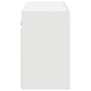 Weißer Bad-Wandschrank 100x25x40 cm