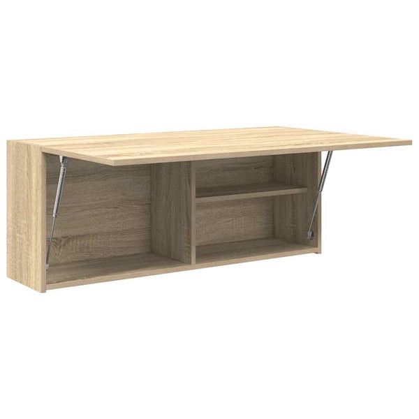 Bad-Wandschrank Sonoma Eiche 100x25x40 cm