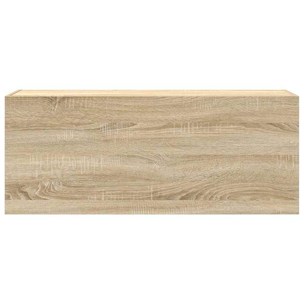 Bad-Wandschrank Sonoma Eiche 100x25x40 cm