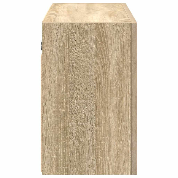 Bad-Wandschrank Sonoma Eiche 100x25x40 cm