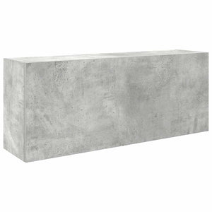 Bad-Wandschrank Betongrau 100x40 cm