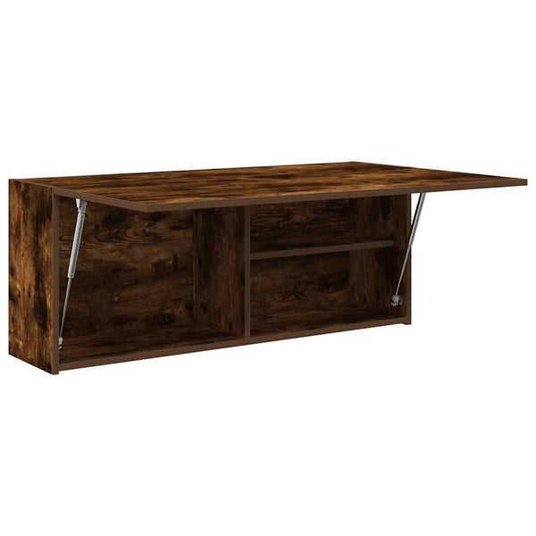 Bad-Wandschrank Räuchereiche 100 cm