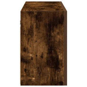 Bad-Wandschrank Räuchereiche 100 cm