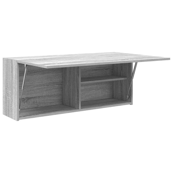 Bad-Wandschrank Grau Sonoma 100 cm