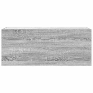 Bad-Wandschrank Grau Sonoma 100 cm