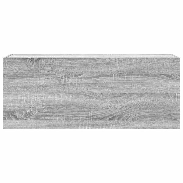 Bad-Wandschrank Grau Sonoma 100 cm