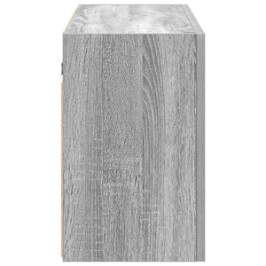 Bad-Wandschrank Grau Sonoma 100 cm