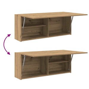 Bad-Wandschrank Artisan-Eiche 100x40 cm