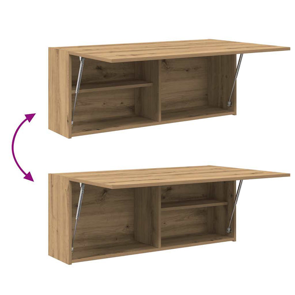 Bad-Wandschrank Artisan-Eiche 100x40 cm