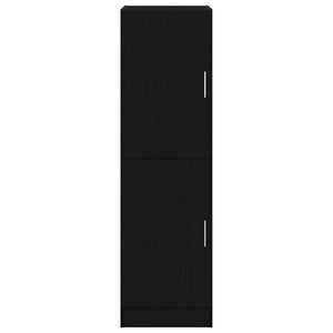 Schwarzer Küchenschrank 38x41,5x131,5 cm