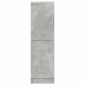 vidaXL Meuble de cuisine gris béton 38x41,5x131,5 cm Aggloméré