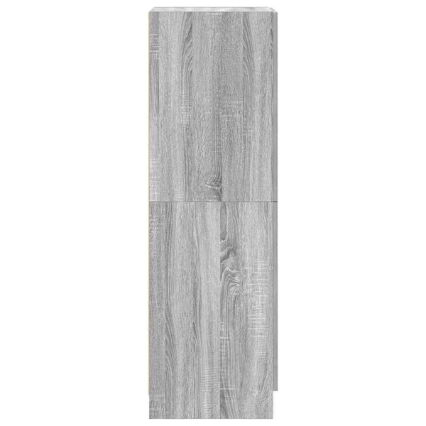 Küchenschrank Grau Sonoma 38x41,5x131,5 cm