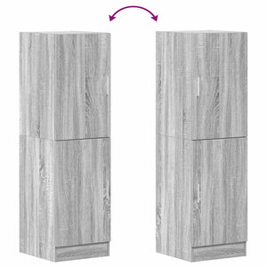 Küchenschrank Grau Sonoma 38x41,5x131,5 cm