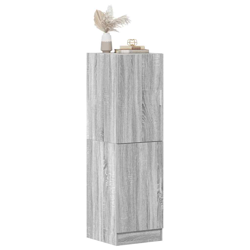 Küchenschrank Grau Sonoma 38x41,5x131,5 cm