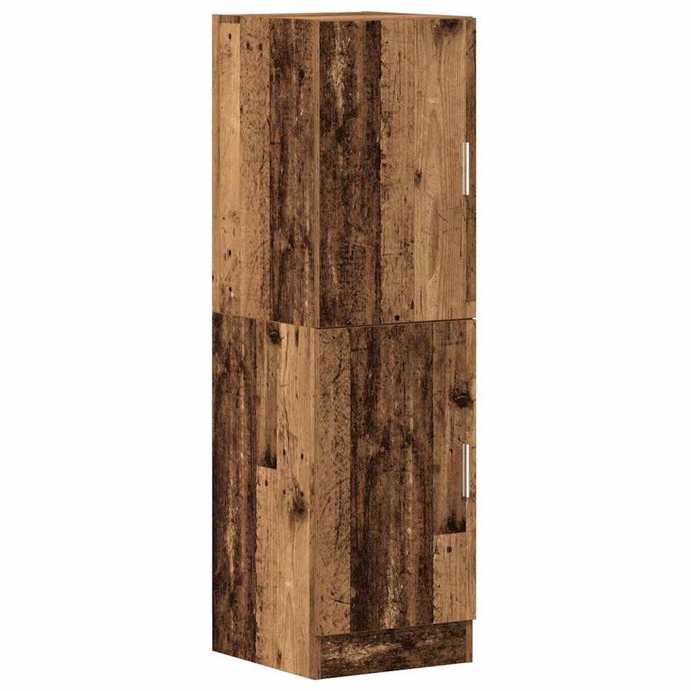 vidaXL Kitchen Cabinet Reclaimed Wood Look 38x41.5x131.5 cm Engineered Wood