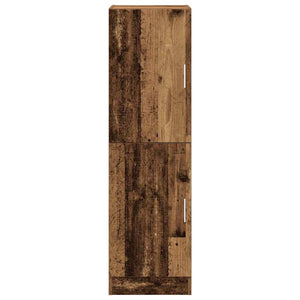 Küchenschrank Altholz-Optik, 131,5 cm hoch
