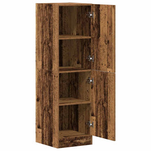 Küchenschrank Altholz-Optik, 131,5 cm hoch