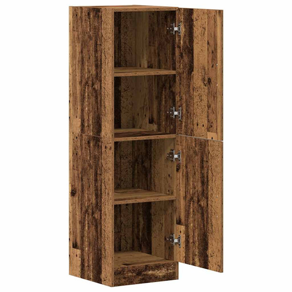 Küchenschrank Altholz-Optik, 131,5 cm hoch