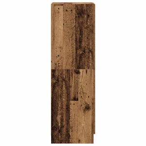 Küchenschrank Altholz-Optik, 131,5 cm hoch