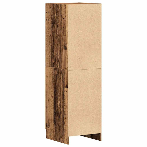 Küchenschrank Altholz-Optik, 131,5 cm hoch
