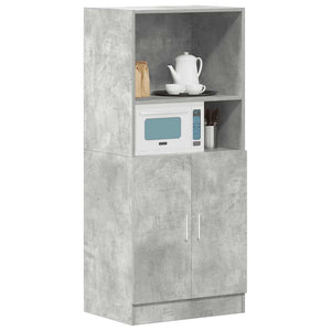 Küchenschrank Betongrau 57x41,5x131,5 cm
