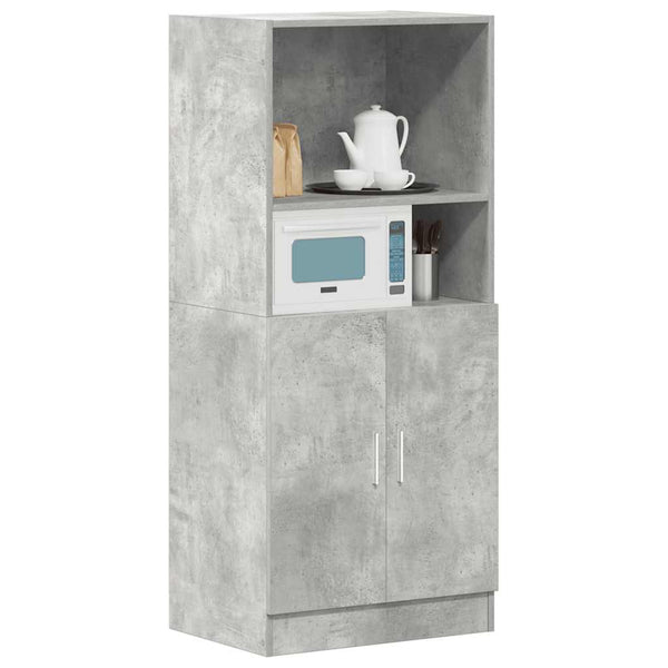 Küchenschrank Betongrau 57x41,5x131,5 cm