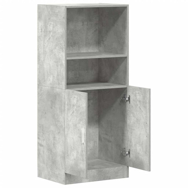 Küchenschrank Betongrau 57x41,5x131,5 cm
