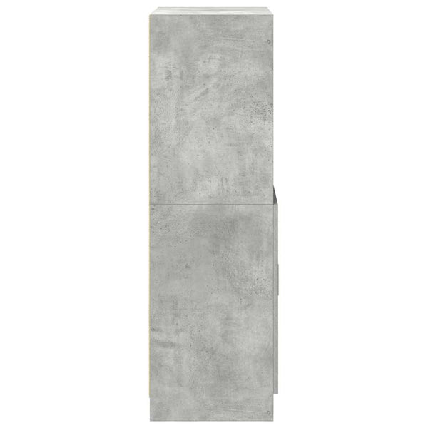 Küchenschrank Betongrau 57x41,5x131,5 cm