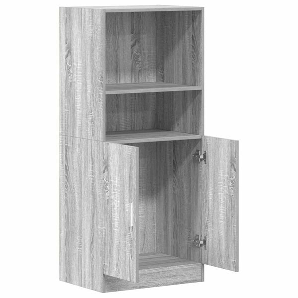 Küchenschrank Grau Sonoma 57x41,5x131,5 cm