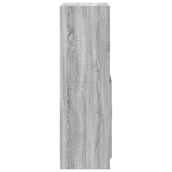 Küchenschrank Grau Sonoma 57x41,5x131,5 cm